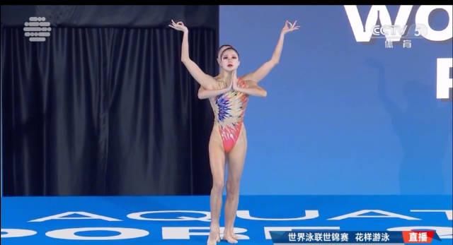 敦煌飞天惊艳世锦赛！双胞胎姐妹花游演绎国风之美，网友直呼文化输出天花板
