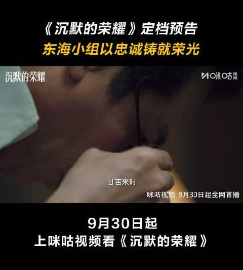 海外华人必看！9月30日《沉默的荣耀》定档，教你一招破解地区限制追剧