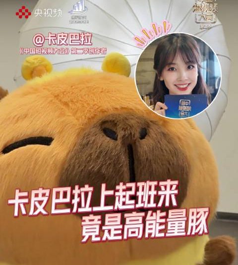 央视新宠卡皮巴拉上班记：高能量豚的综艺首秀引爆期待！