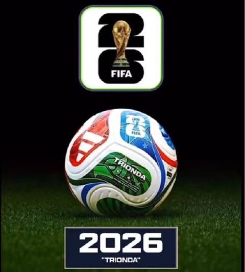 2026世界杯用球TRIONDA惊艳亮相！三色波浪设计暗藏这些玄机