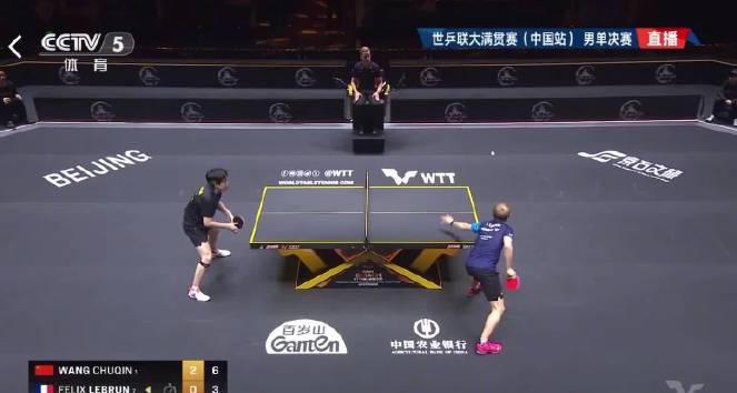 三冠王王楚钦制霸WTT！4-0横扫法国新星，国乒新王登基全解析