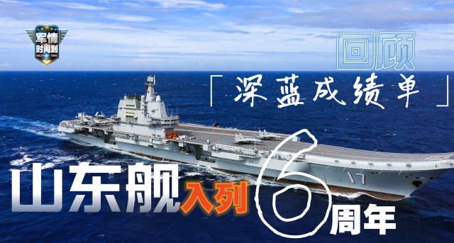 山东舰入列六周年,大国重器交出怎样一份“深蓝成绩单”?