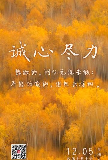 海外华人如何解除地区限制？先学会这招：凡事诚心尽力，坦然接纳不内耗